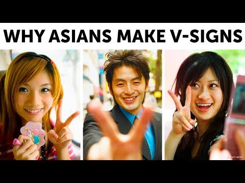 We Understood Why Asians Make V-Signs