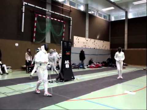 Düsseldorfer Fechtverein: Steinfurter-Sparkassen-Cup A-Jugend 2013 - Nadja steigt ins Viertelfinale