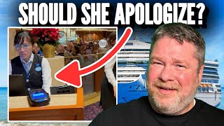 Vegan looses Her Cool on cruise Ship, Princess Cruise Christmas Eve Tragedy! - Cruise News