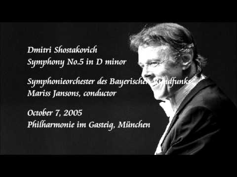 Shostakovich: Symphony No.5 in D minor - Jansons / Symphonieorchester des Bayerischen Rundfunks