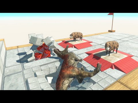 The Two TRAP STAIR of the glutton - Animal Revolt Battle Simulator