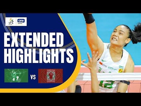 DLSU vs. UP | EXTENDED HIGHLIGHTS | UAAP SEASON 88 WOMEN’S VOLLEYBALL