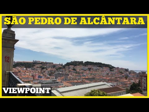 Lisboa, Portugal Miradouro de São Pedro de Alcântara