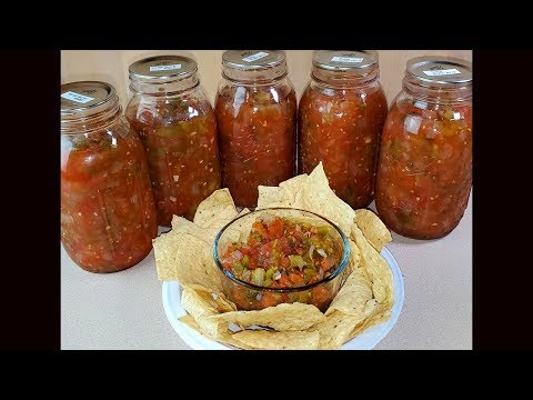 Frische, stückige Salsa zubereiten und einmachen – Komplette Anleitung