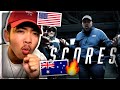 21 District - SCORES ft. Nasa Nova Tagane AMERICAN REACTION! Australian Drill Rap Music | USA REACTS