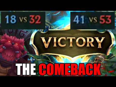 THE GREATEST COMEBACK 😎