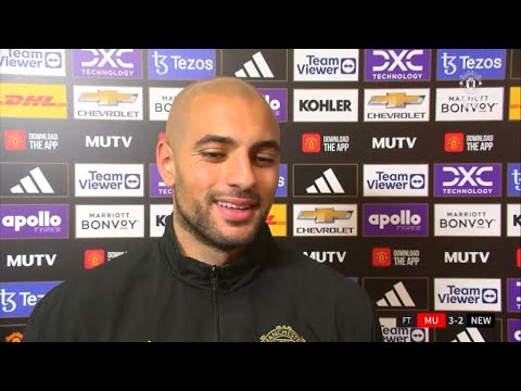 Sofyan Amrabat Interview | Manchester United 3-2 Newcastle United