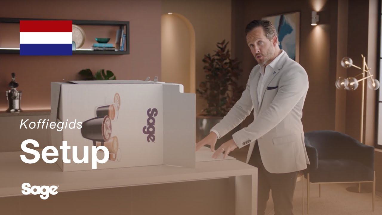 Instructiegids Breville koffie - Uitpakken en onderdelen