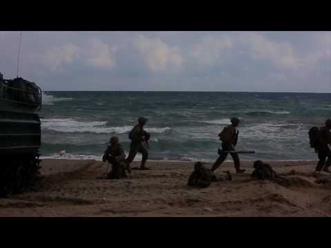 Combined-Arms Amphibious Beach Assault Exercise