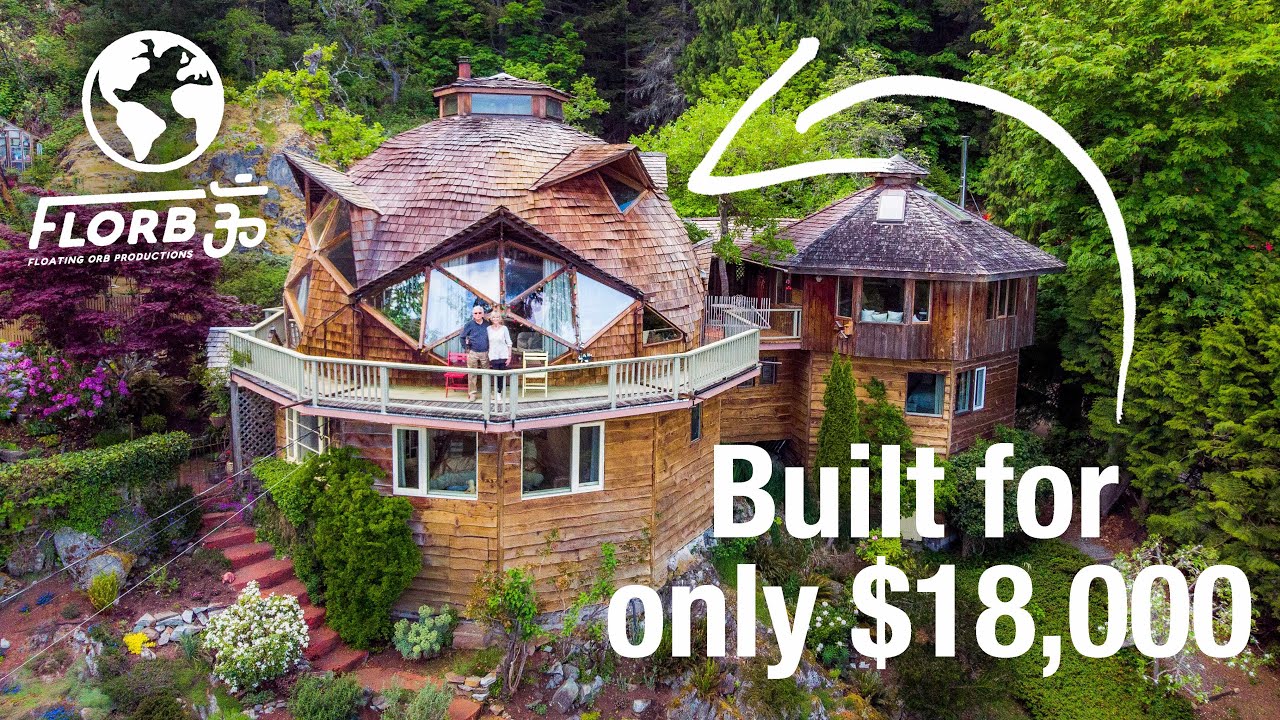 This Geodesic Dome Home was Built by Hand for Only $18,000 back in the 80s