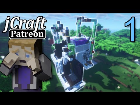 jCraft Patreon Ep1 - Universal Tree Farm