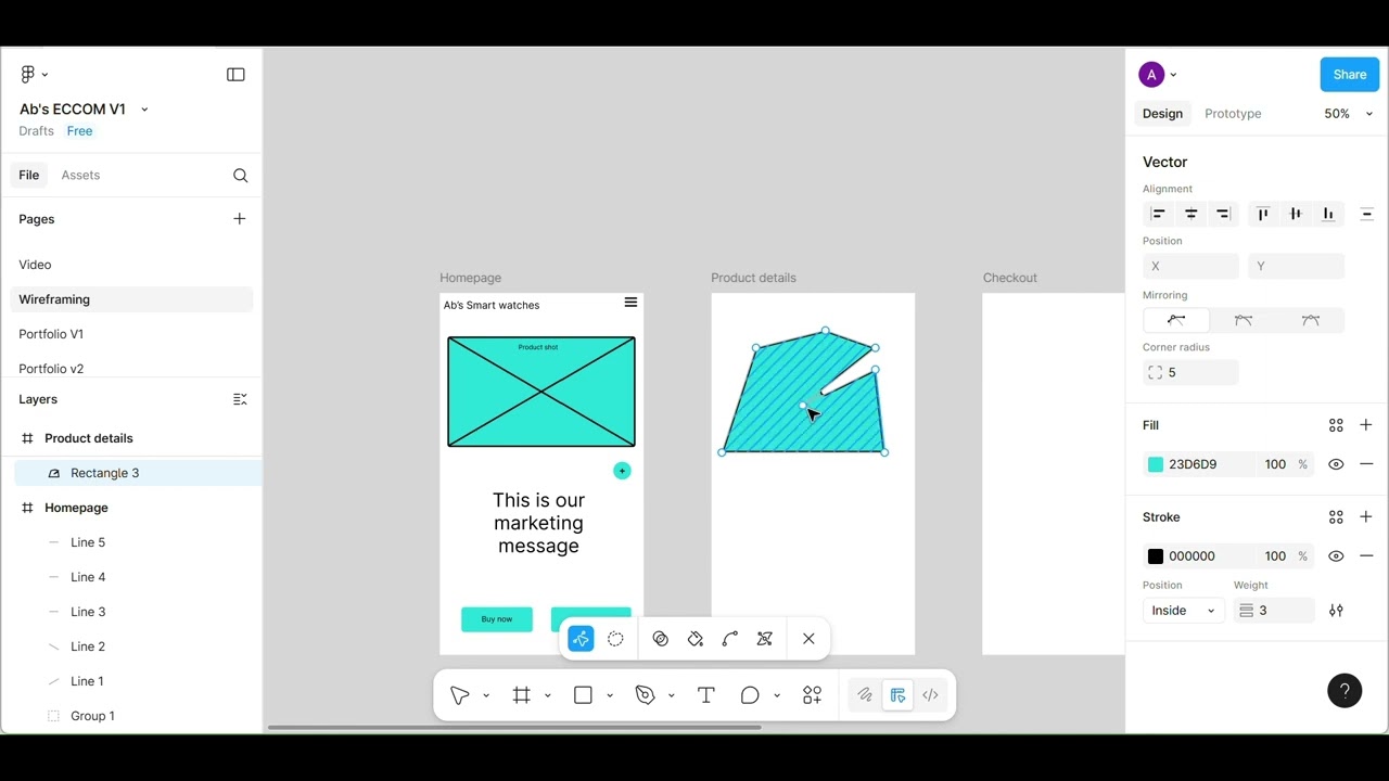 Object editing and how to escape in Figma