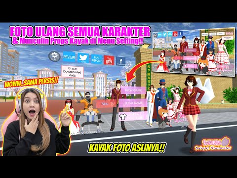 RE-CREATE THE PHOTO LIKE THE ONE IN THE SETTINGS MENU!! OH MY GOD..IT'S EXACTLY THE REAL!! SAKURA...