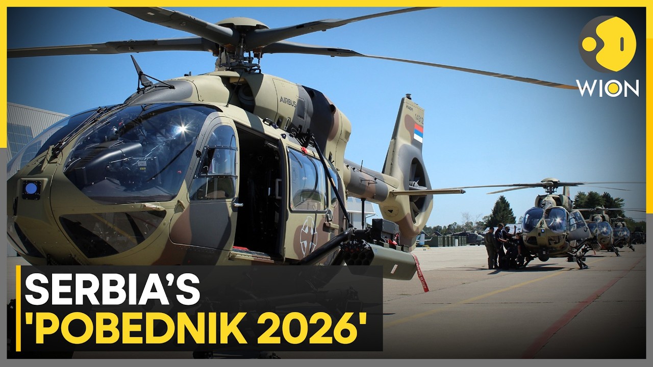 Serbia Showcases Robotic War Dogs and Autonomous Drones at 'Pobednik 2026' | WION News