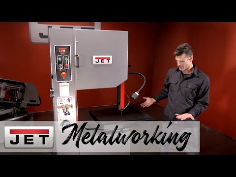 JET Vertical Metal Bandsaw Demo