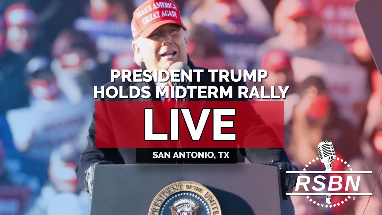 LIVE: President Trump Holds a Rally in San Antonio, TX - 10/07/26