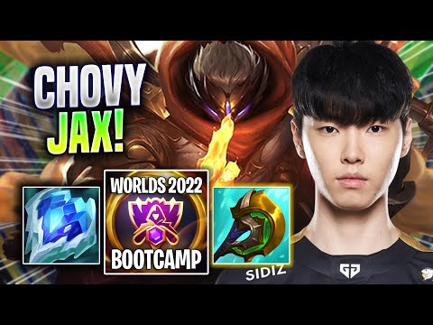 CHOVY DESTROYING WITH JAX! - GEN Chovy Plays Jax TOP vs Aatrox! | Bootcamp 2022