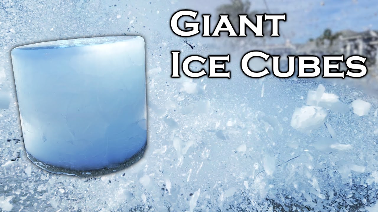 Making Gigantic Ice Cubes In My Garage