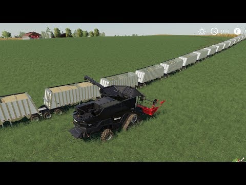 Farming Simulator 19 Timelapse # 2 | Unrealistic road to $1 trillion on Clover Creek 4x MAP.