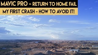 Mavic Pro for Beginners | My First Crash | How to Avoid It!