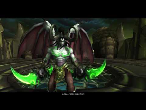 La derrota de illidan en templo oscuro desde el punto de vista de illidan! (misión de legion)