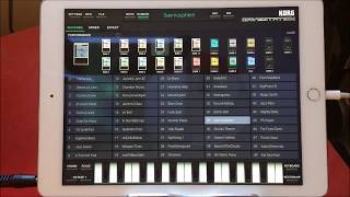 Video thumbnail for Korg iWAVESTATION Quick Play Demo for the iPad by The Sound Test Room
