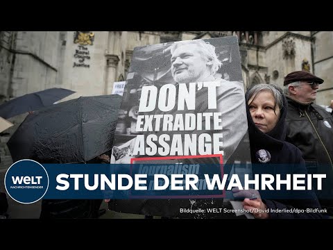 JULIAN ASSANGES LETZTE CHANCE? Entscheidung über Auslieferung an die USA erwartet