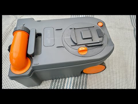 How to empty a Thetford toilet cassette (with a Sog fitted)