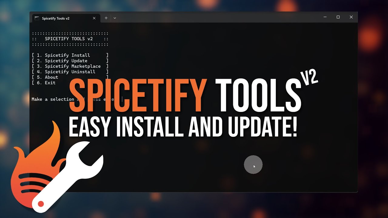 Spicetify Tools Easy Download, Install, Setup, Update & Uninstall