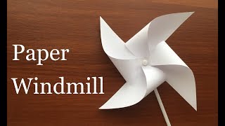 DIY How To Make Paper Windmill (Pinwheel) Easy Pro