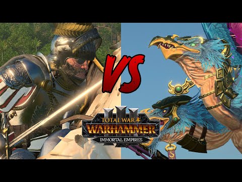 I Can't Believe How Close This Was - Tzeentch vs Empire // Total War: WARHAMMER 3 Land Battle