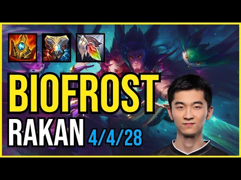 BIOFROST - RAKAN vs SERAPHINE Support - NA Challenger - Patch 11.3