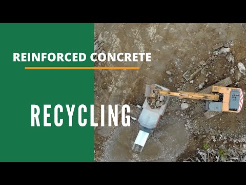 How To Recycle Reinforced Concrete - Shredding Rebars With ARJES Impaktor 250