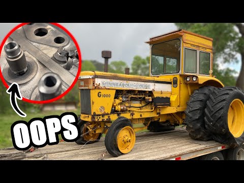 Machining G1000 Minneapolis-Moline Cylinder Heads... WE MESSED UP!