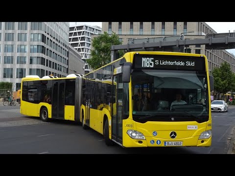 BVG 🚍 BERLIN Buslinie M85 (S Lichterfelde Süd - S+U Hauptbahnhof)