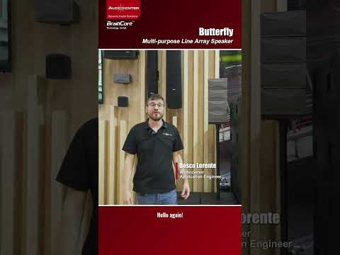 Демонстрация акустических систем Audiocenter Butterfly