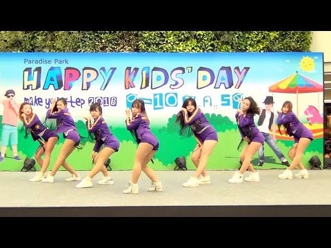 160110 Angelica cover AOA - Elvis + Like A Cat + Heart Attack @Paradise Park K-POPS 2016 (Final)