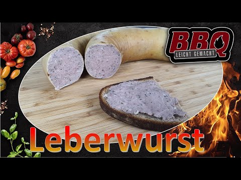 Leberwurst selber machen. Das perfekte Anfänger Rezept.