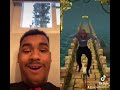 Reacting To The Temple Run Green Screen Video