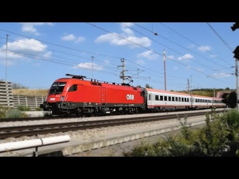 Fast trains in Austria: Wienerwaldtunnel ● SUMMER 2018 [160 - 230 km/h]