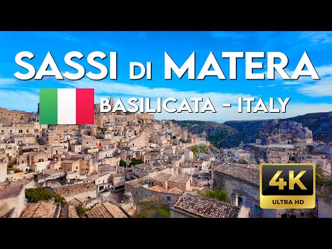 SASSI DI MATERA Walking Tour 4K | The Ancient Sassi of Matera – A Journey Through History