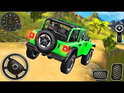 Offroad Jeep Driving Simulator - Luxury SUV 4x4 Prado Stunts - Android GamePlay #2