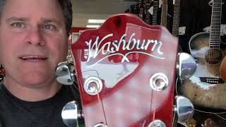 Video thumbnail for New Washburn Deep Forest Burl Acoustics by The Zombie Guitar Company