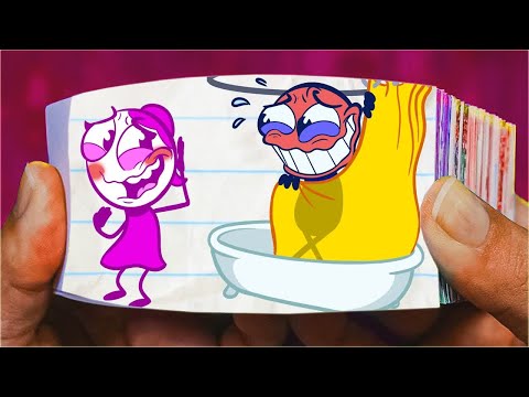 【Flip Book】 Pencilmate In A Thermal Nightmare - Pencilmation-Part 2