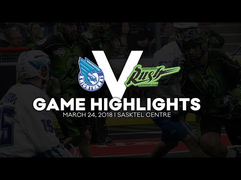 GAME HIGHLIGHTS: Rochester Knighthawks @ Saskatchewan Rush - Week 16