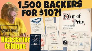 Out Of Print - Button Shy's $10 Solo Game Is Printing Backers! - Kickstarter Critique Review