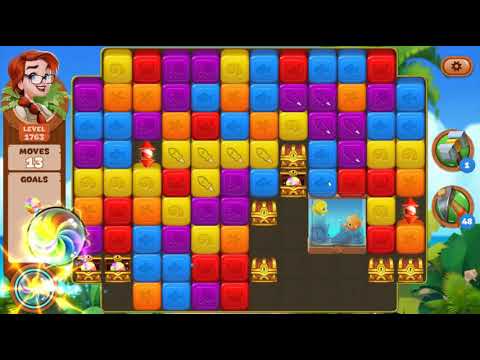 Lost Island Blast Adventure Level 1763 NO BOOSTERS - A S GAMING