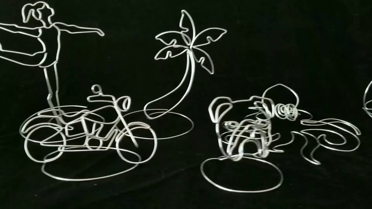 Promotional video thumbnail 5 for Wire Sculpture Live