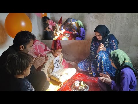 "Hajar's birthday party: happiness and memories with Sohrab for dear children"