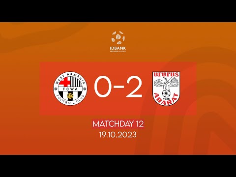 IDBank Premier League. Matchday 12. FC West Armenia - FC Ararat (19.10.2023)